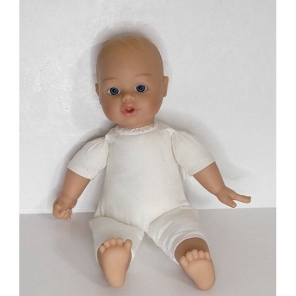 ADORA Baby Time 13" Baby Girl Doll Weighted Thumbsucker GUC - Picture 1 of 7